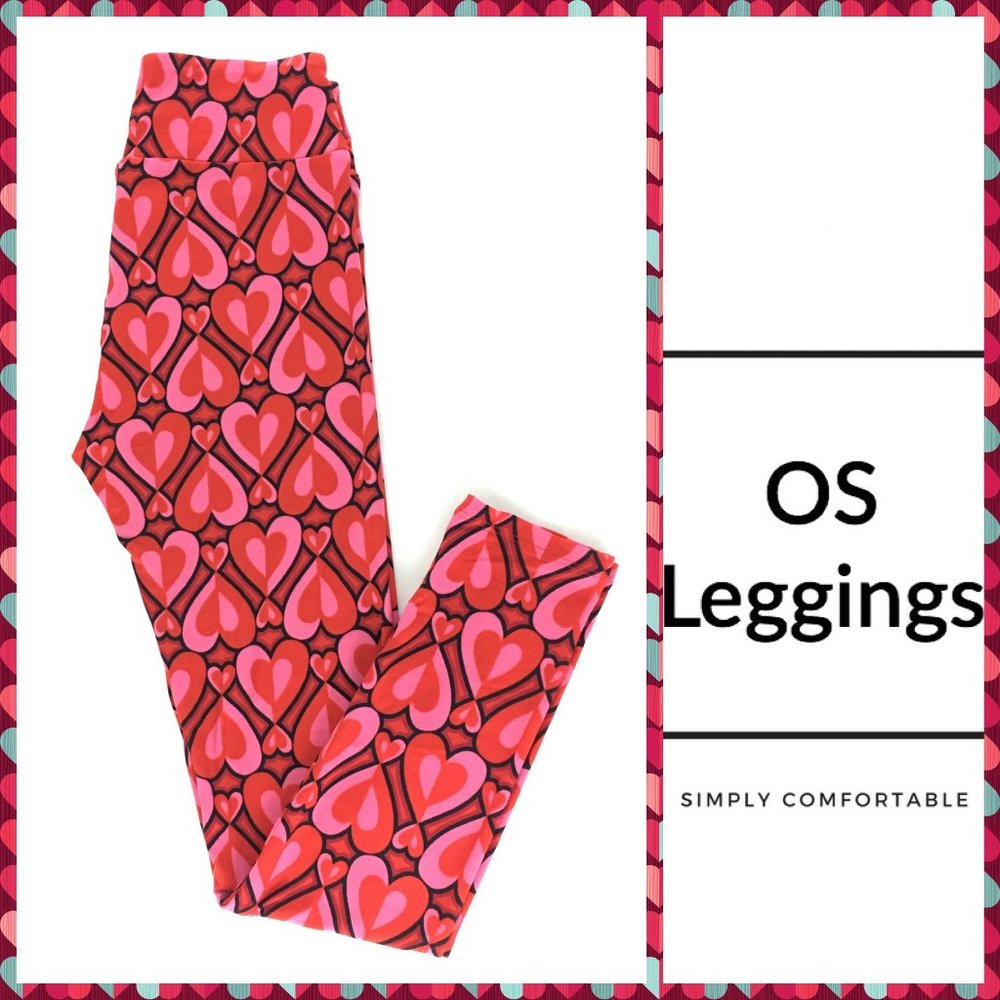 💘 Lularoe Valentine/Galentine leggings💕